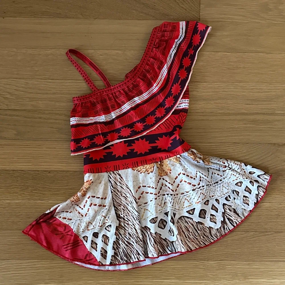 Moana Swimsuit Dress - Picture 1 of 4